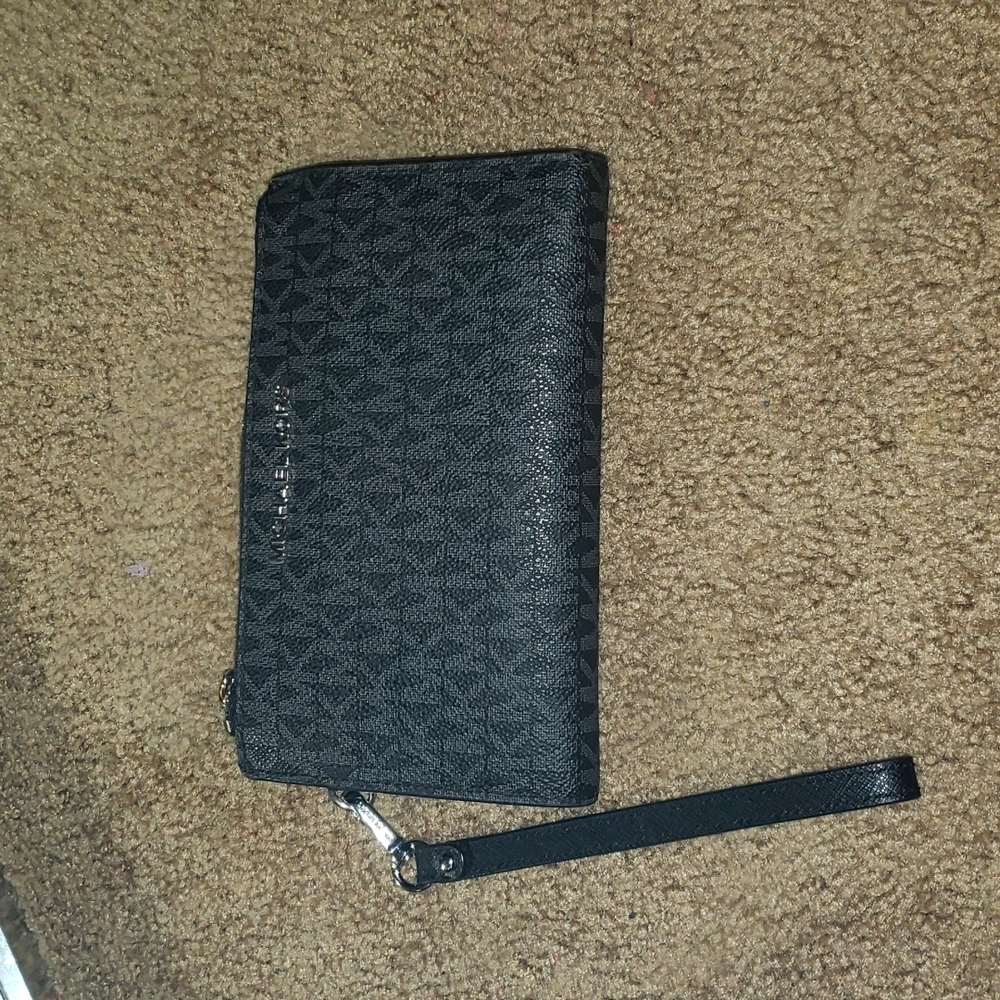 Black MK wallet